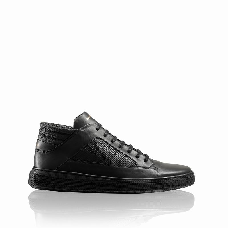 Tenis Médio Russell And Bromley Milestone Masculino Pretas | OLF5088HO