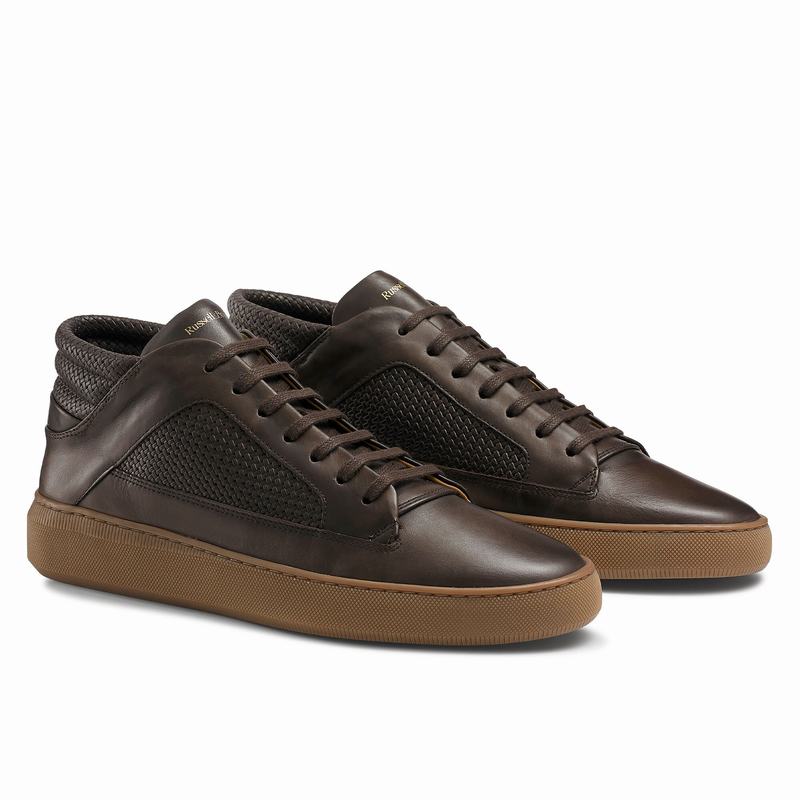 Tenis Médio Russell And Bromley Milestone Masculino Marrom | PQO2874SL