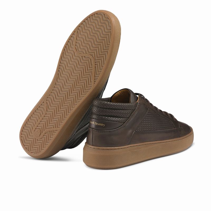 Tenis Médio Russell And Bromley Milestone Masculino Marrom | PQO2874SL