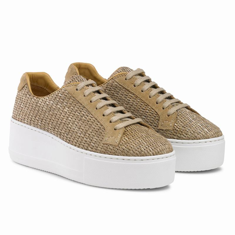 Tenis Plataforma Russell And Bromley Park Life Feminino Marrom | SZS2498HN