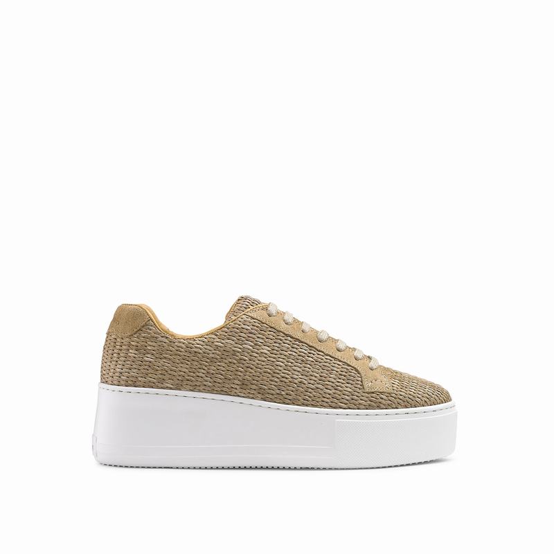 Tenis Plataforma Russell And Bromley Park Life Feminino Marrom | SZS2498HN