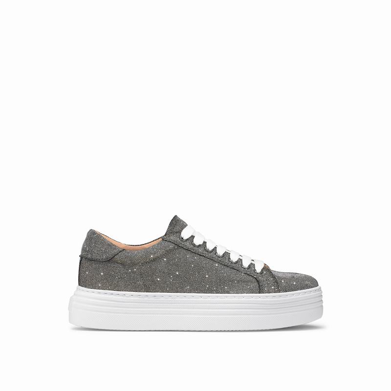 Tenis Plataforma Russell And Bromley Saturn Feminino Metallic | TRQ9430ME