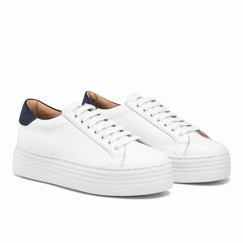 Tenis Plataforma Russell And Bromley Saturn Feminino Branco | ZGW5466CP