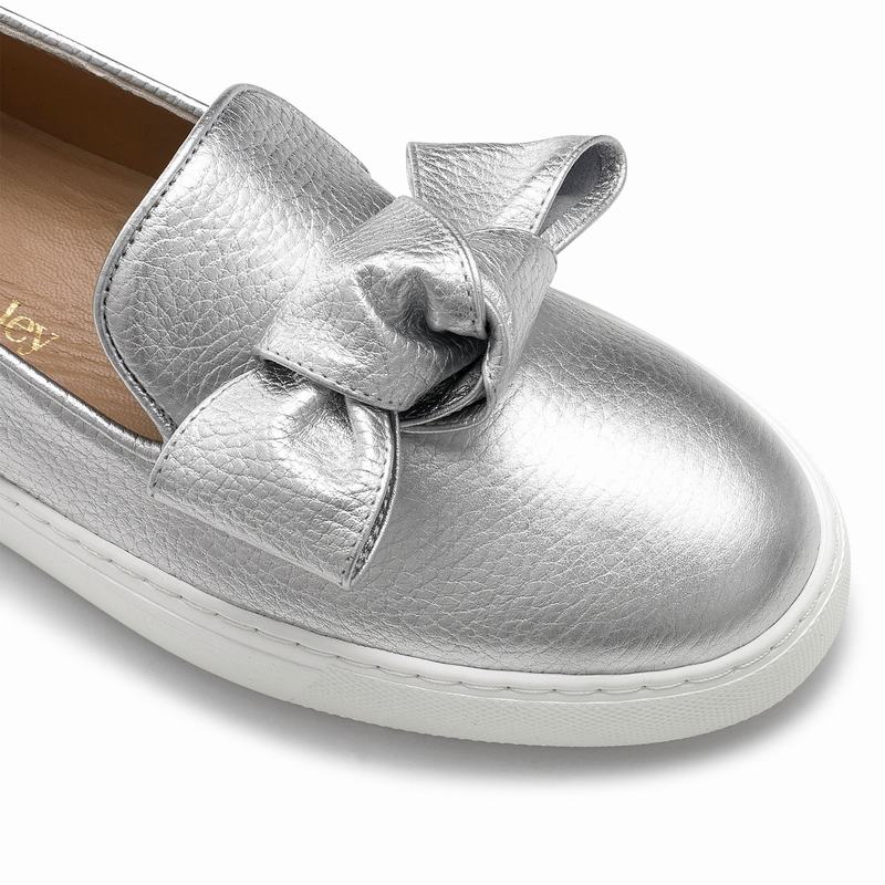 Tênis Deslizante Russell And Bromley Casablanca Feminino Metallic | EVC1217NP