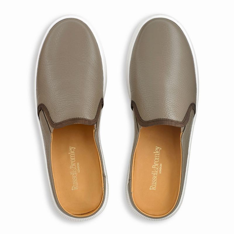 Tênis Deslizante Russell And Bromley Clearcut Feminino Marrom | ETG9396CT