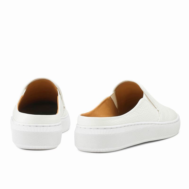 Tênis Deslizante Russell And Bromley Clearcut Feminino Branco | HBT9266RW