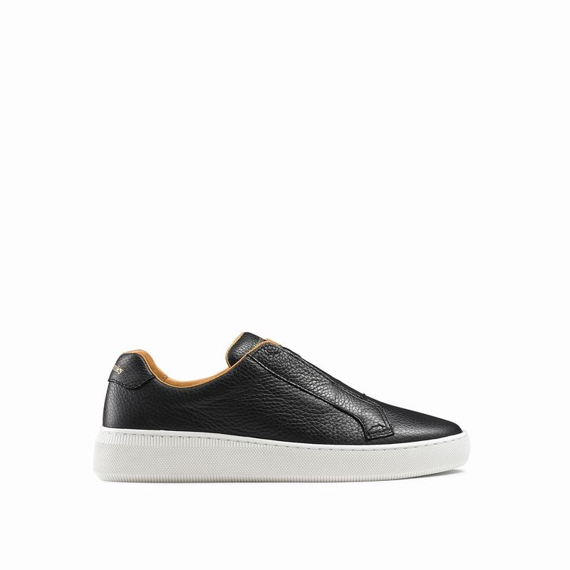 Tênis Deslizante Russell And Bromley Clearway Feminino Pretas | OCH9659JM