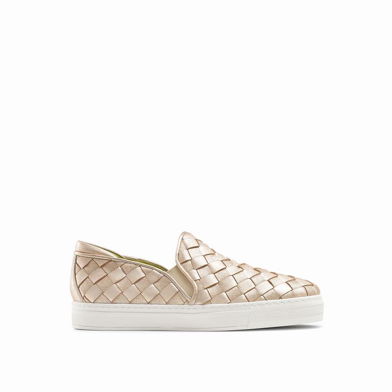 Tênis Deslizante Russell And Bromley Jenna Feminino Metallic | VRC9780CT